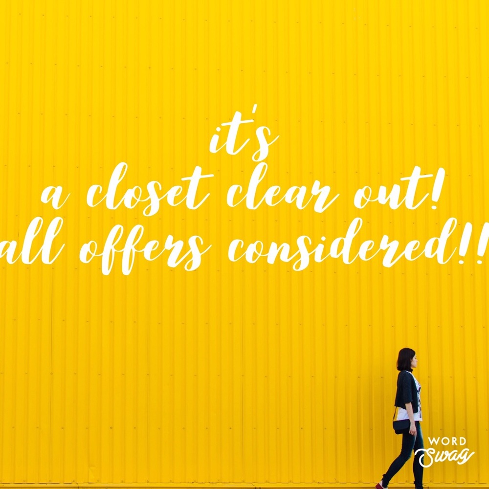 ‼️Closet Clearance‼️